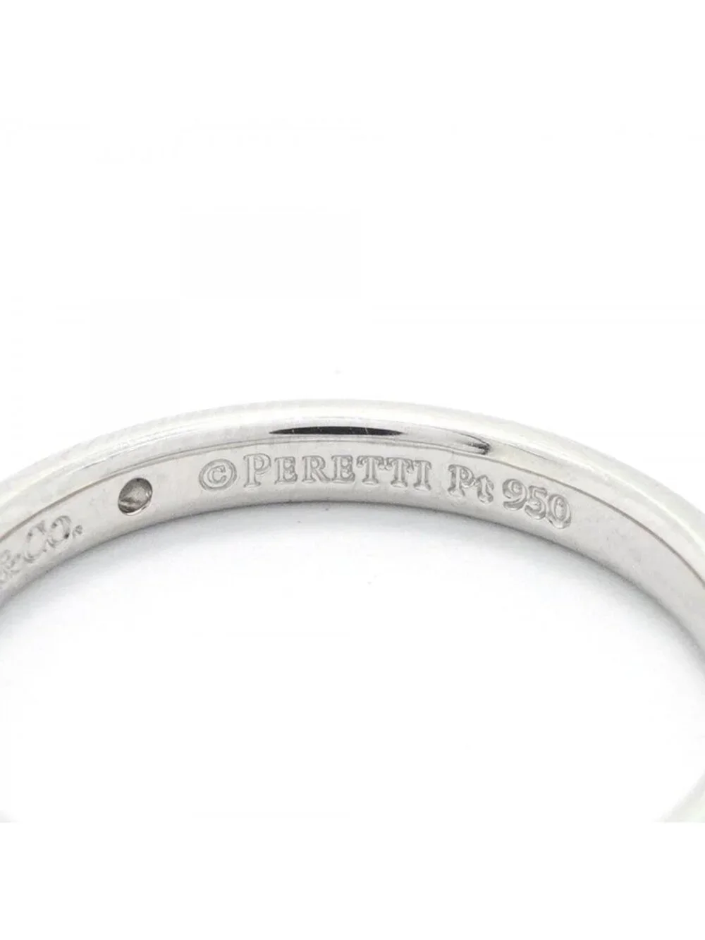 Tiffany & Co Ring Stacking Band Platinum Diamond